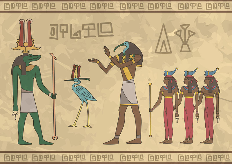 La signification des différents symboles égyptiens